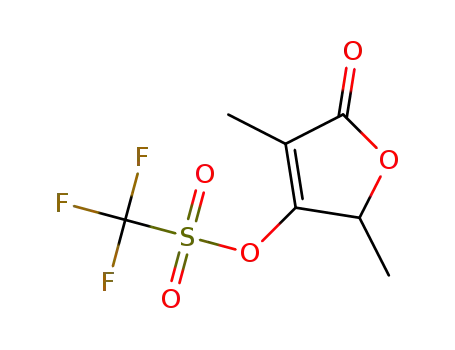 2,4-dimethyl-5-oxo-2,5-dihydrofuran-3-yl trifluoromethanesulfonate