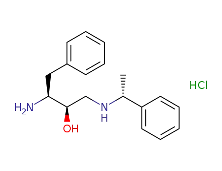 (2R,3S)-3-amino-4-phenyl-1-(((R)-1-phenylethyl)amino)butan-2-ol hydrochloride
