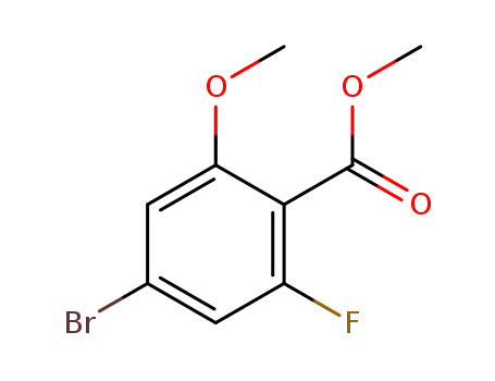 methyl 4-bromo-2-fluoro-6-methoxybenzoate Cas no.1427415-25-5 98%