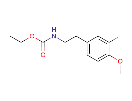 N-ethoxycarbonyl-2-(3-fluoro-4-methoxyphenyl)ethylamine
