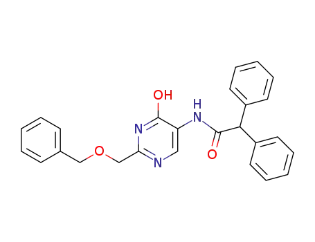 N-(2-((benzyloxy)methyl)-4-hydroxypyrimidin-5-yl)-2,2-diphenylacetamide