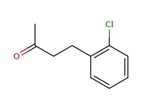 Molecular Structure of 3506-72-7 (2-Butanone, 4-(2-chlorophenyl)-)