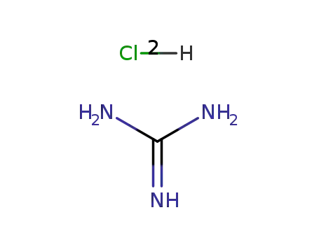 Molecular Structure of 108694-93-5 (GUANIDINE-D5 DEUTERIOCHLORIDE)