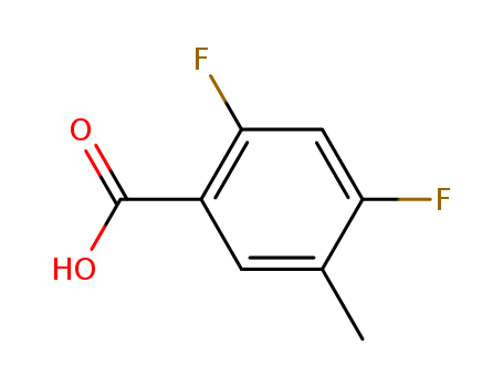 Benzoic acid,2,4-difluoro-5-methyl- cas  367954-99-2