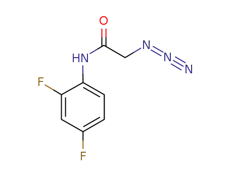 C<sub>8</sub>H<sub>6</sub>F<sub>2</sub>N<sub>4</sub>O