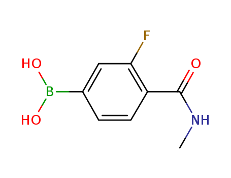 3-Fluoro-4-(MethylcarbaMoyl)benzeneboronic acid, 98%