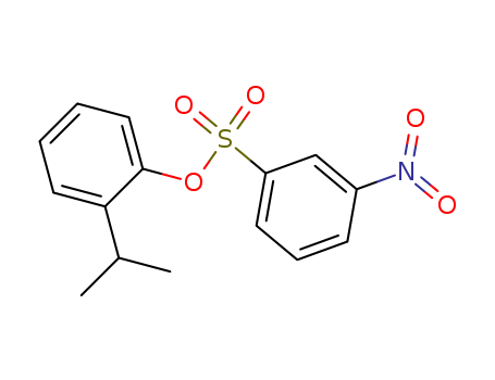 Benzenesulfonic acid,3-nitro-, 2-(1-methylethyl)phenyl ester