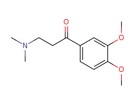 1-Propanone, 1-(3,4-dimethoxyphenyl)-3-(dimethylamino)-