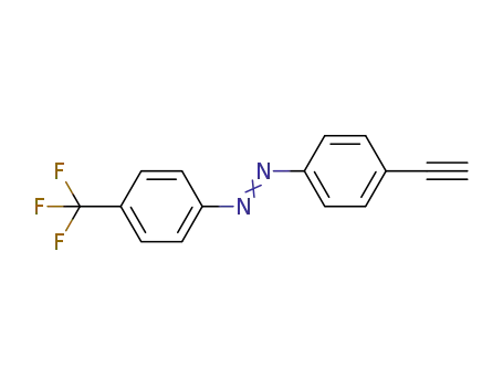 (4-ethynylphenyl)(4-trifluoromethylphenyl)diazene