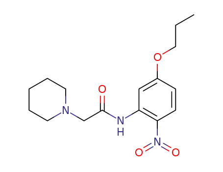 N-(2-nitro-5-propoxyphenyl)-2-piperidylacetamide