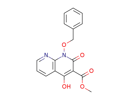 methyl 1-(benzyloxy)-4-hydroxy-2-oxo-1,2-dihydro-1,8-naphthyridine-3-carboxylate