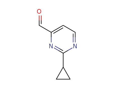 4-Pyrimidinecarboxaldehyde,2-cyclopropyl-