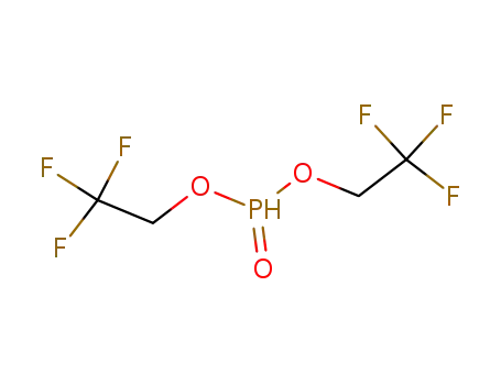 Molecular Structure of 92466-70-1 (BIS(2,2,2-TRIFLUOROETHYL) PHOSPHITE)