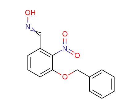 3-(benzyloxy)-2-nitrobenzaldehyde oxime
