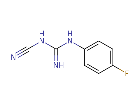 Guanidine, N-cyano-N'-(4-fluorophenyl)-