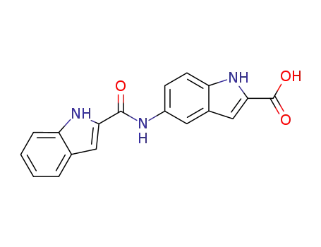 1H-Indole-2-carboxylic acid, 5-[(1H-indol-2-ylcarbonyl)amino]-