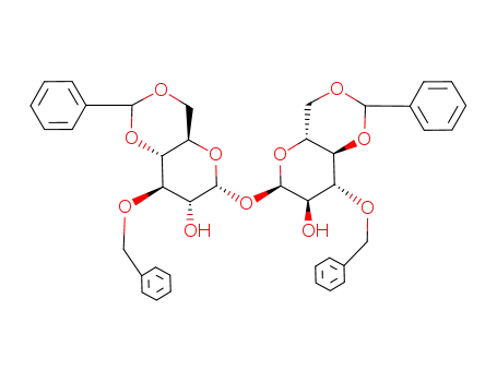 2-O-benzyl-4,6-O-benzylidene-α-D-altropyranosyl 3-O-benzyl-4,6-O-benzylidene-α-D-glucopyranoside