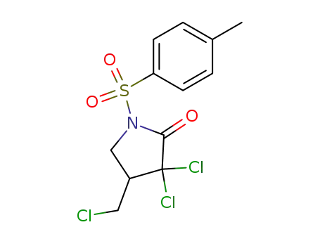 2-Pyrrolidinone,
3,3-dichloro-4-(chloromethyl)-1-[(4-methylphenyl)sulfonyl]-