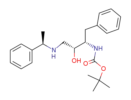 (2R,3S,1'R)-3-(t-Boc-amino)-2-hydroxy-4-phenyl-1-<(1-phenylethyl)amino>butane