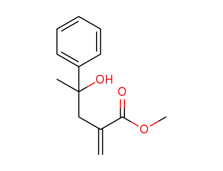 methyl 4-hydroxy-4-methyl-2-methylene-4-phenylbutanoate