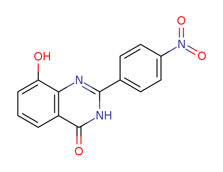 4-1H-QUINAZOLINONE,8-HYDROXY-2-(4-NITROPHENYL)-CAS