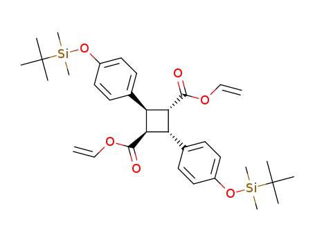 C<sub>34</sub>H<sub>48</sub>O<sub>6</sub>Si<sub>2</sub>