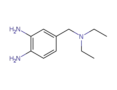 Molecular Structure of 1254229-47-4 (4-[(diethylamino)methyl]benzene-1,2-diamine)