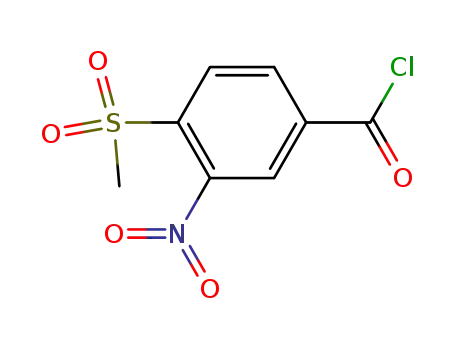 4-Methanesulfonyl-3-nitro-benzoyl chloride