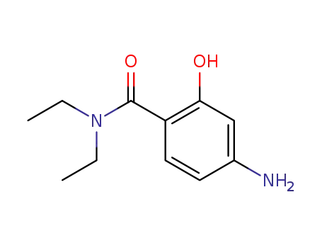 Molecular Structure of 99982-00-0 (4-amino-2-hydroxy-benzoic acid diethylamide)