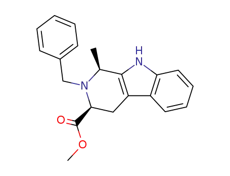(1S,3S)-methyl 2-benzyl-1-methyl-1,2,3,4-tetrahydro-9H-pyrido[3,4-b]indole-3-carboxylate
