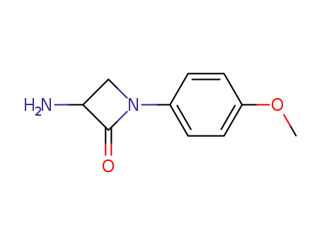 2-Azetidinone, 3-amino-1-(4-methoxyphenyl)-