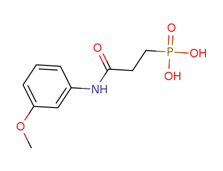 [N-(3-methoxyphenyl)carbamoyl]ethylphosphonic acid