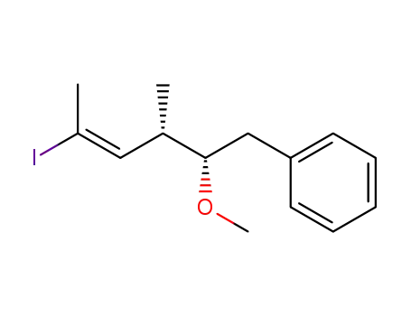 (4S,5S,2E)-2-iodo-5-methoxy-4-methyl-6-phenyl-2-hexene