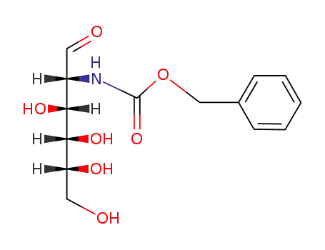 Molecular Structure of 16684-31-4 (2-N-CARBOBENZYLOXY-2-DEOXY-D-GLUCOSAMINE)