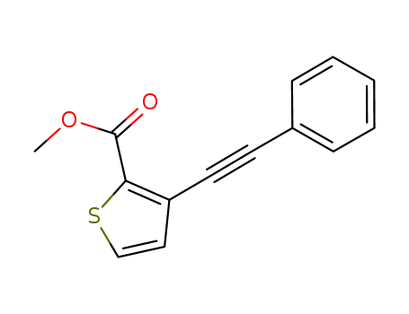 methyl 3-(2-phenylethynyl)thiophene-2-carboxylate