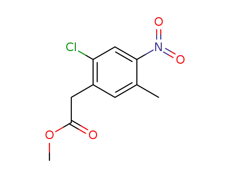 methyl 2-(2-chloro-5-methyl-4-nitrophenyl)acetate