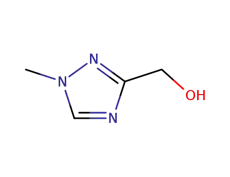 Molecular Structure of 135242-93-2 ((1-Methyl-1H-[1,2,4]triazol-3-yl)-methanol)