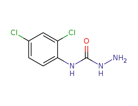 Molecular Structure of 732223-04-0 (hydrazinecarboxamide, N-(2,4-dichlorophenyl)-)