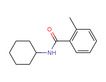 N-cyclohexyl-2-methyl-benzamide cas  6641-67-4