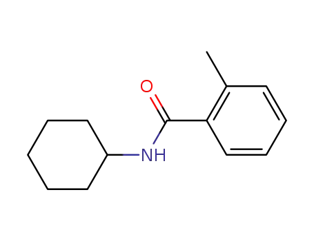 Molecular Structure of 6641-67-4 (N-cyclohexyl-2-methyl-benzamide)