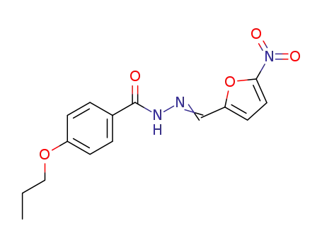 4-propoxy-N’-((5-nitrofuran-2-yl)methylene)benzohydrazide