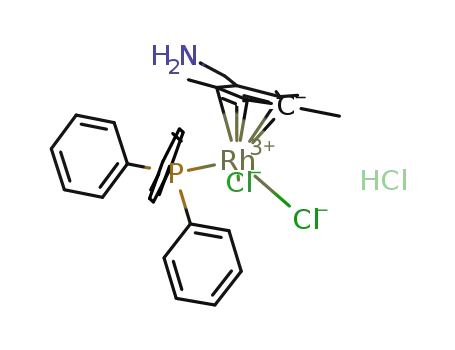 C<sub>29</sub>H<sub>33</sub>Cl<sub>2</sub>NPRh*ClH
