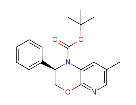 (R)-tert-butyl 7-methyl-2-phenyl-2,3-dihydro-1H-pyrido[2,3-b][1,4]oxazine-1-carboxylate