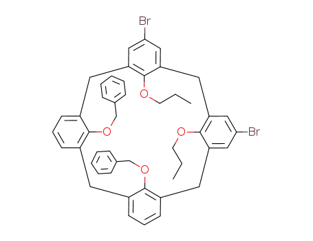 5,11-dibromo-25,26-dibenzyloxy-27,28-dipropoxycalix[4]arene
