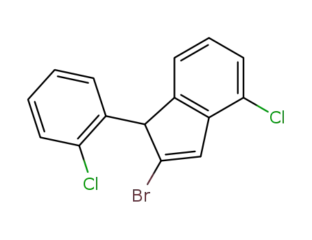 2-bromo-4-chloro-1-(2-chlorophenyl)-1H-indene