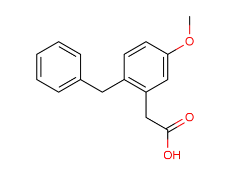 2-Benzyl-5-methoxyphenylacetic Acid
