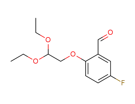 2-(2,2-diethoxyethoxy)-5-fluorobenzaldehyde