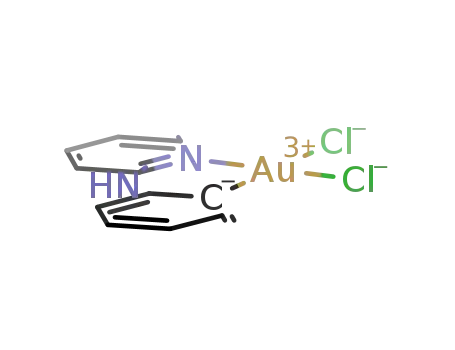 Molecular Structure of 198711-19-2 (dichloro(2-anilinopyridyl-kappa.N,C)gold)
