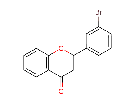 4H-1-Benzopyran-4-one, 2-(3-bromophenyl)-2,3-dihydro-