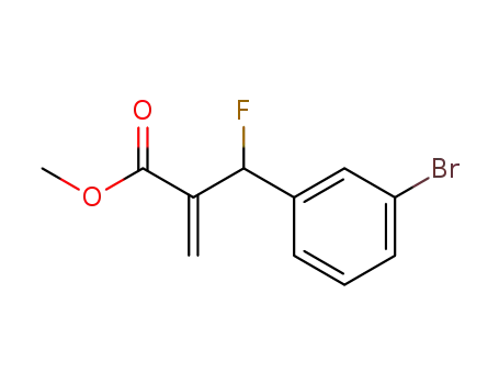 methyl 2-[(3-bromophenyl)fluoromethyl]acrylate